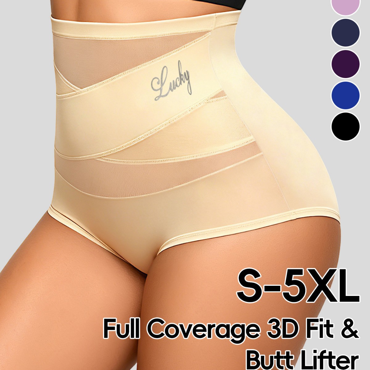 Shapewear Bodysuit Firm - Intimo modellante a vita alta per