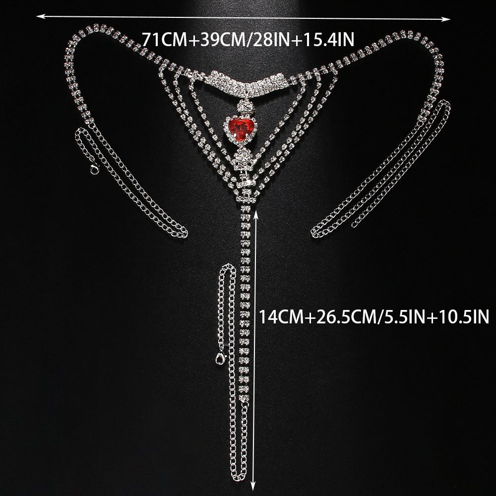 Stonefans Cuore Rosso Accessor - Thong Bikini Women recensione e prezzo