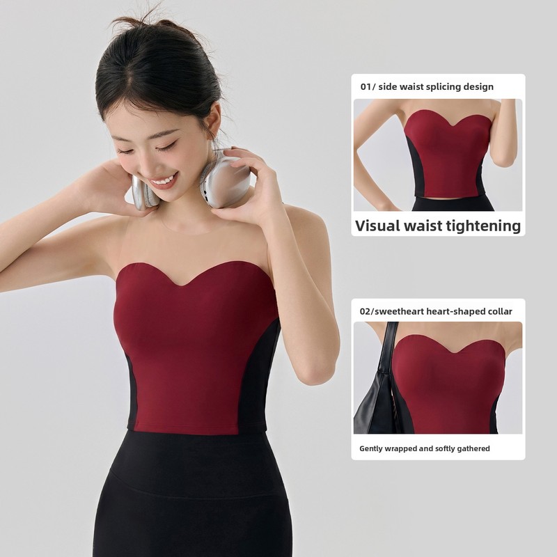 Top da yoga senza spalline da  - Strapless Bra Backless recensione e prezzo